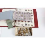 World - mixed coinage - to include some silver and a few banknotes (qty)