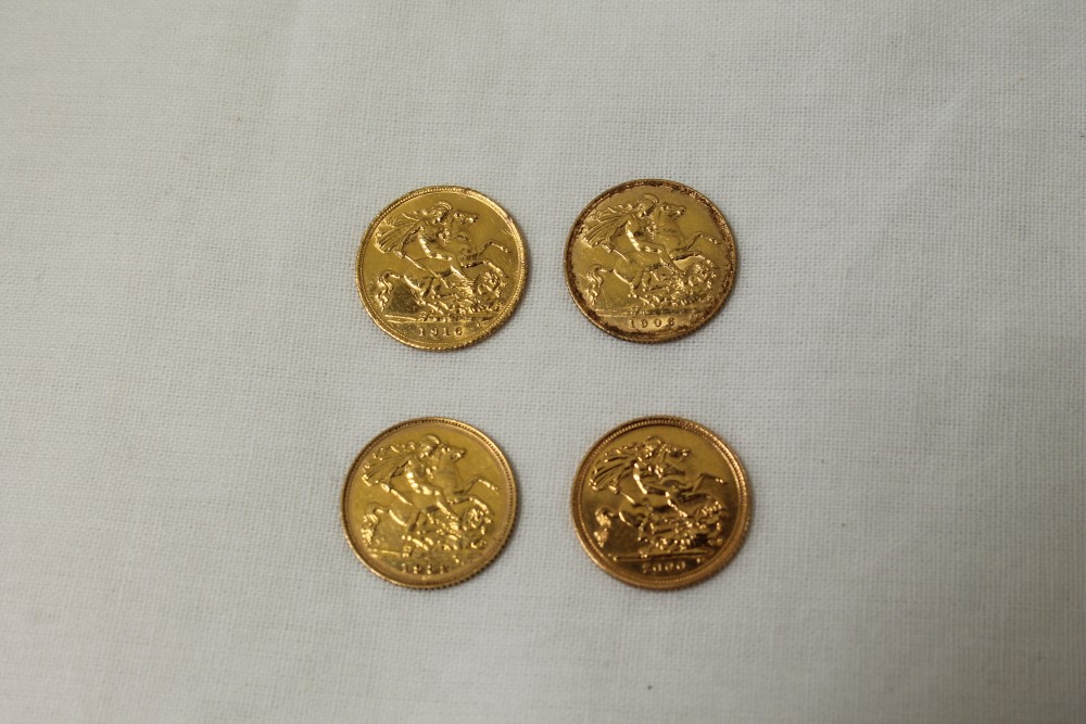 G.B. gold Half Sovereigns - Edward VII 1906 (N.B.