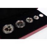 Canada - Silver Maple Leaf Premium Five Coin Set - 2016 (N.B.