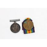 First World War medal pair - comprising War and Victory medals, named to 124351 DVR. A. Whittle. R.