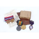 First World War pair medals - comprising War and Victory medals, named to 11900 PTE. G. Button.