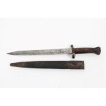 Victorian Lee Metford bayonet, by Sanderson, Sheffield, dated 1900,