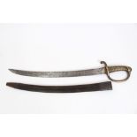 A relic of The Battle of Waterloo 1814 - Interesting French Napoleonic XI Infantry briquet sword -