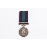 Elizabeth II General Service medal with one clasp - Malaya, named to 23615141 PTE. A. J. King. S.E.