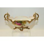 Ethel Spilsbury, for Royal Worcester - centrepiece of oval form,