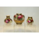 Royal Worcester pot pourri vase (cover missing),