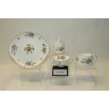 Minton Marlow tea and dinner service comprising nine teacups, eight two handled soup bowls,