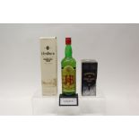 Whisky - five bottles, Justerini & Brooks 15 year old, Glen Burn 10 year old,