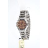 Gentlemen's Dunhill Calendar wristwatch with bronze dial,