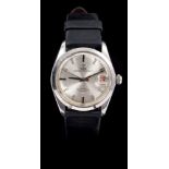 1960s gentlemen's Rolex Tudor Prince Oysterdate stainless steel wristwatch with rotor self-winding