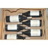 Wine - six bottles, Chateau Haut Brion Cru Classe De Graves 1986,
