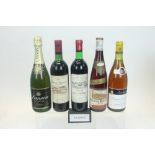 Wine - sixteen bottles, mixed red and white, 1960 and 1970s vintages,