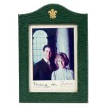 TRH The Prince and Princess of Wales - signed Royal Presentation portrait photograph of The Royal