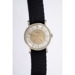 1940s / 1950s gentlemen's Omega wristwatch with gilt and silvered dial with gold batons and gold