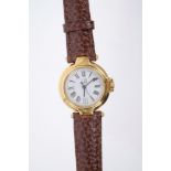 Ladies' Dunhill Quartz Calendar wristwatch with gold plated case,
