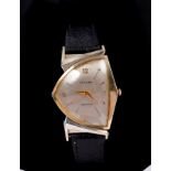 Rare 1950s / 1960s gentlemen's Hamilton Pacer Electric wristwatch with asymmetrical case,
