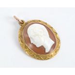 HRH Prince Albert - The Prince Consort - fine Royal Presentation pendant, converted from a stickpin,