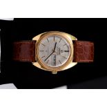 Early 1970s gentlemen's Omega Automatic Chronometer Constellation Day-Date gold (18ct) wristwatch -