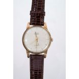 1950s / 1960s gentlemen's Nivada Automatic gold (9ct) wristwatch with twenty-one jewel movement,