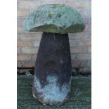 Antique carved staddle stone