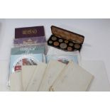 G.B. mixed uncirculated and Proof Sets - to include Elizabeth II Coronation Specimen Set 1953.