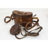 First World War British Military Binoculars by Carl Zeiss, dated 1916,