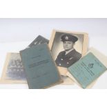 Second World War Navigators', Air Bombers' and Air Gunners' flying log book,