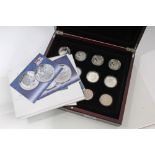 Channel Islands - The Royal Mint 200th Anniversary of Battle of Trafalgar Silver Proof £5 coins (x