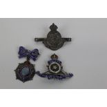 Silver Essex Imperial Yeomanry sweetheart brooch,