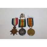 First World War trio - comprising 1914 - 1915 Star, War and Victory medals, named to G. 1251 PTE. F.