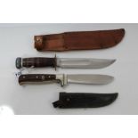 1920s American Bowie knife by Marbles Michigan,