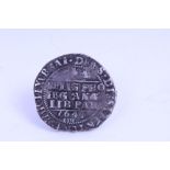 G.B. Charles I Oxford Mint Shilling 1644 OX, obverse only m/m plume.