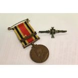 George V Special Constabulary Long Service medal, with Great War 1914 - 1918 clasp,
