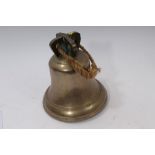 Large R.A.F.-type scramble bell or possibly a fire bell, believed to have come from R.A.F.