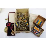 Second World War medals - comprising 1939 - 1945 Star, France and Germany Star and Defence medal,