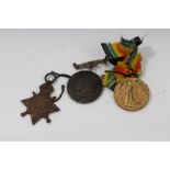 First World War pair - comprising 1914 - 1915 Star and Victory medals, named to M.12919 J. S.