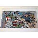 Diecast boxed and unboxed selection of shipping and aviation models - including Corgi (qty)