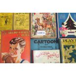 Books - children's annuals and books - including Mary Tourtel Rupert and The Circus Clown,