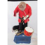 Vintage 'Snap' advertising figure in the form of an automated drummer,