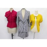 Selection of Christian Dior clothing - mainly Boutique label - including cerise pink short-sleeved