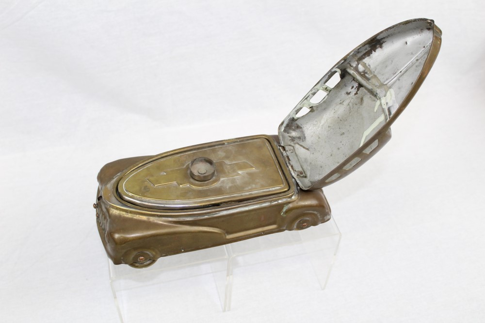 1930s English Betel Motor Car watercolour set in the form of a model car - possibly a Chevrolet, - Image 2 of 3