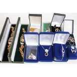 Group of contemporary costume jewellery - including The Royal Engagement Collection,