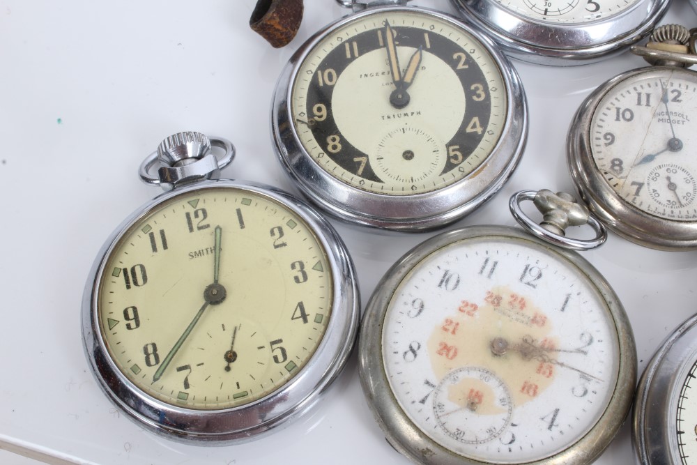 Collection of vintage pocket watches - including L.N.E.R. - Image 9 of 9