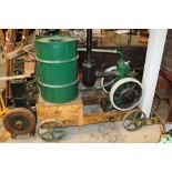 Petter M. Type 3HP patent tank cooled oil engine no.