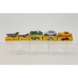 Dinky Volkswagen no. 181, Cooper Bristol no. 23G, Jaguar XK120 Coupe no.