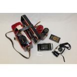 Large quantity of vintage and modern cameras and photographic equipment - including a NoA-127 Kodak