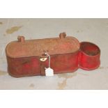 Bamfords stationary engine implement toolbox - unrestored