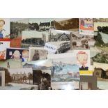 Postcards - loose selection - including real photographic animated street scenes, The Clappers,