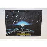 Poster - Close Encounters of the Third Kind - British Quad 1977 printed by Lonsdale & Bartholomew