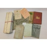 A collection of Stockton and Darlington Railway documents - including 'Remarks on Comparative Merit